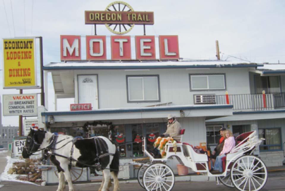 Oregon Trail Motel And Restaurant Baker City Bagian luar foto